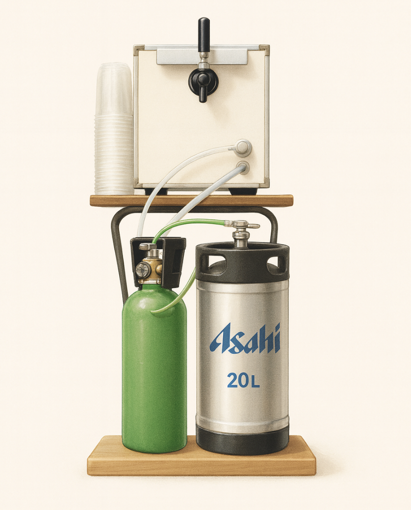 アサヒ スーパードライ 20ℓ サーバーセット