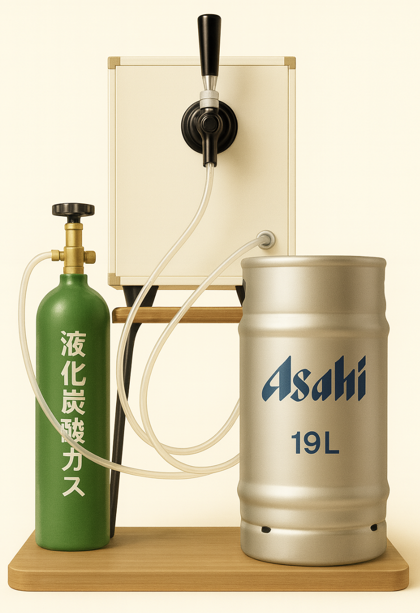 アサヒ スーパードライ 19ℓ サーバーセット