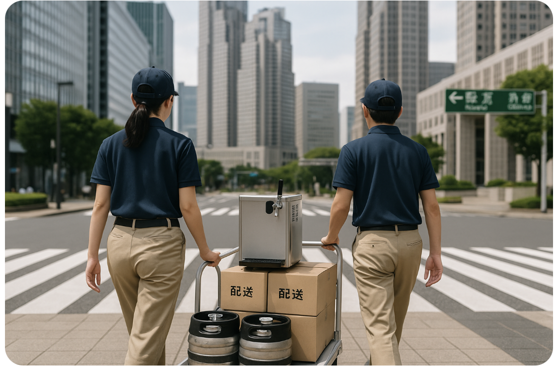 当日準備している様子